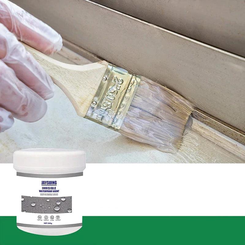 TransWax™ Vandbaseret Gummipasta | Transparent Coating | Langvarig Vandtæt Beskyttelse til Fliser, Mursten, Beton, Træ, Metal og PVC | Forsegler