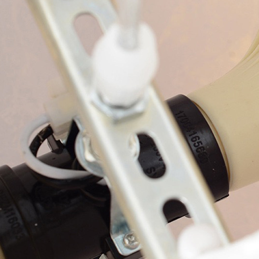 TranquilAura | Skyformet LED Lysekrone | Justerbar Lysstyrke | Høj Kvalitet PVC og Bomuld | Minimalistisk Design | 60x40 cm