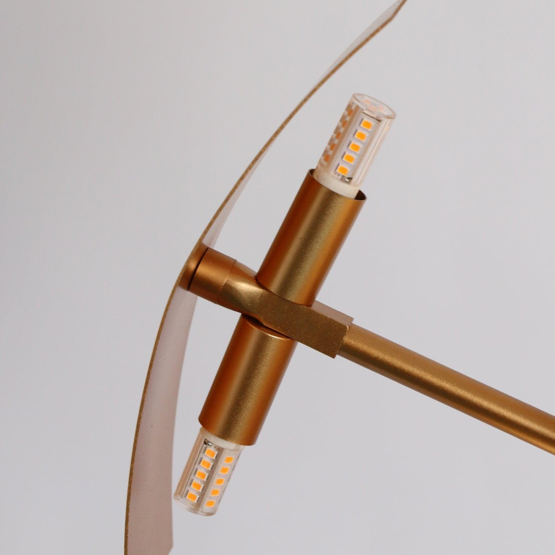 Lenoretta elegant skulpturel lampe | Abstrakt design | Kvalitetsmaterialer | Minimalistisk belysning | Moderne