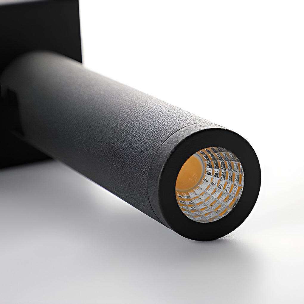Luxi Light | Justerbar LED-væglampe | USB-opladning | Moderne design | Læseudelys | 30x10x5 cm | Metal | Indbygget