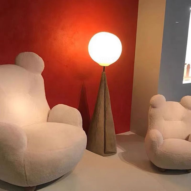 Carins Design LED Lampe | Rød/Brun Metal og Keramik | Stue og Spisestue | Moderne Stil | 5 Lys G9 | Inkluderet Lyskilde | IP20 | Indendørs