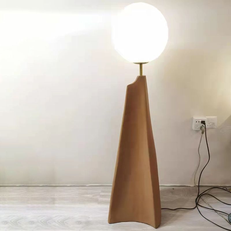 Carins Design LED Lampe | Rød/Brun Metal og Keramik | Stue og Spisestue | Moderne Stil | 5 Lys G9 | Inkluderet Lyskilde | IP20 | Indendørs