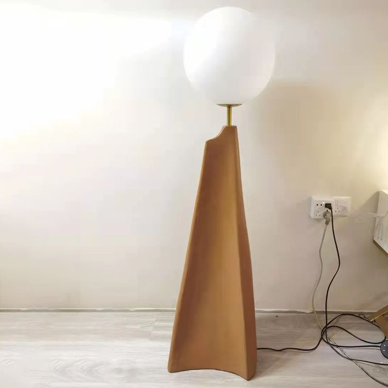 Carins Design LED Lampe | Rød/Brun Metal og Keramik | Stue og Spisestue | Moderne Stil | 5 Lys G9 | Inkluderet Lyskilde | IP20 | Indendørs