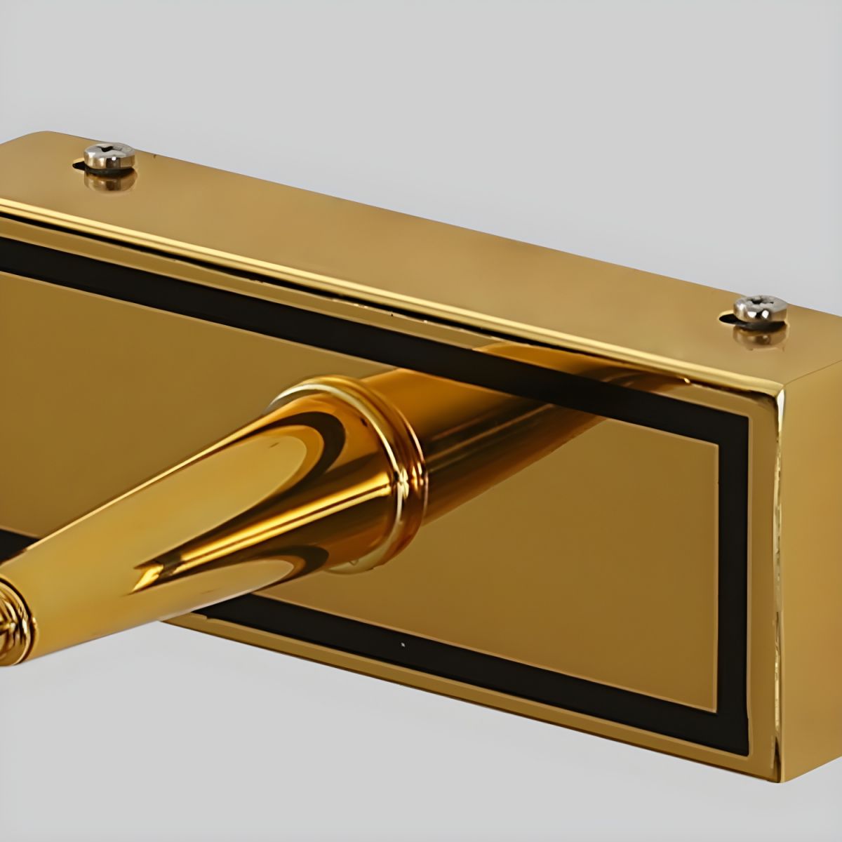 LED lamper til badeværelse | Moderne sort vægmonteret belysning | Inklusiv LED | Jern og akryl | Kablet energikilde | Enkel installation | 110-120V