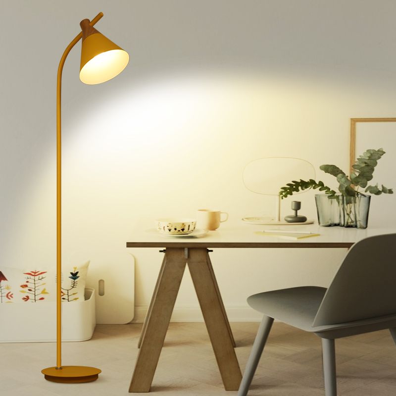 Trevinae | Moderne design | Minimalistisk gulvlampe | Effektiv belysning | Høj kvalitet | Kompakt og alsidig | Ideel til stue, kontor og