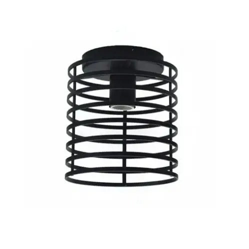 Sort loftslampe | Minimalistisk design | Moderne skandinavisk stil | LED belysning | Stilfuldt hjeminteriør | Holdbare