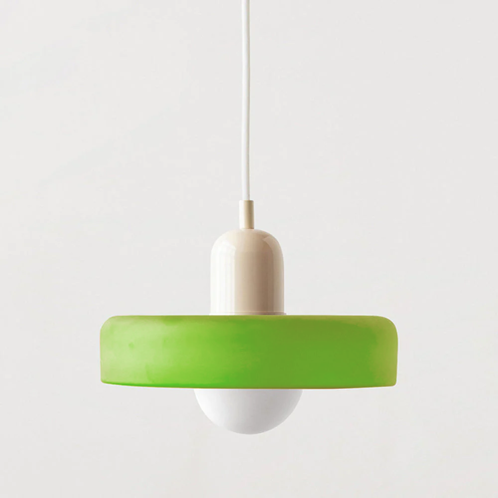 Artistic Ceiling Light | Colored Glass Design | Adjustable Hanging | Modern Home Decor Lighting