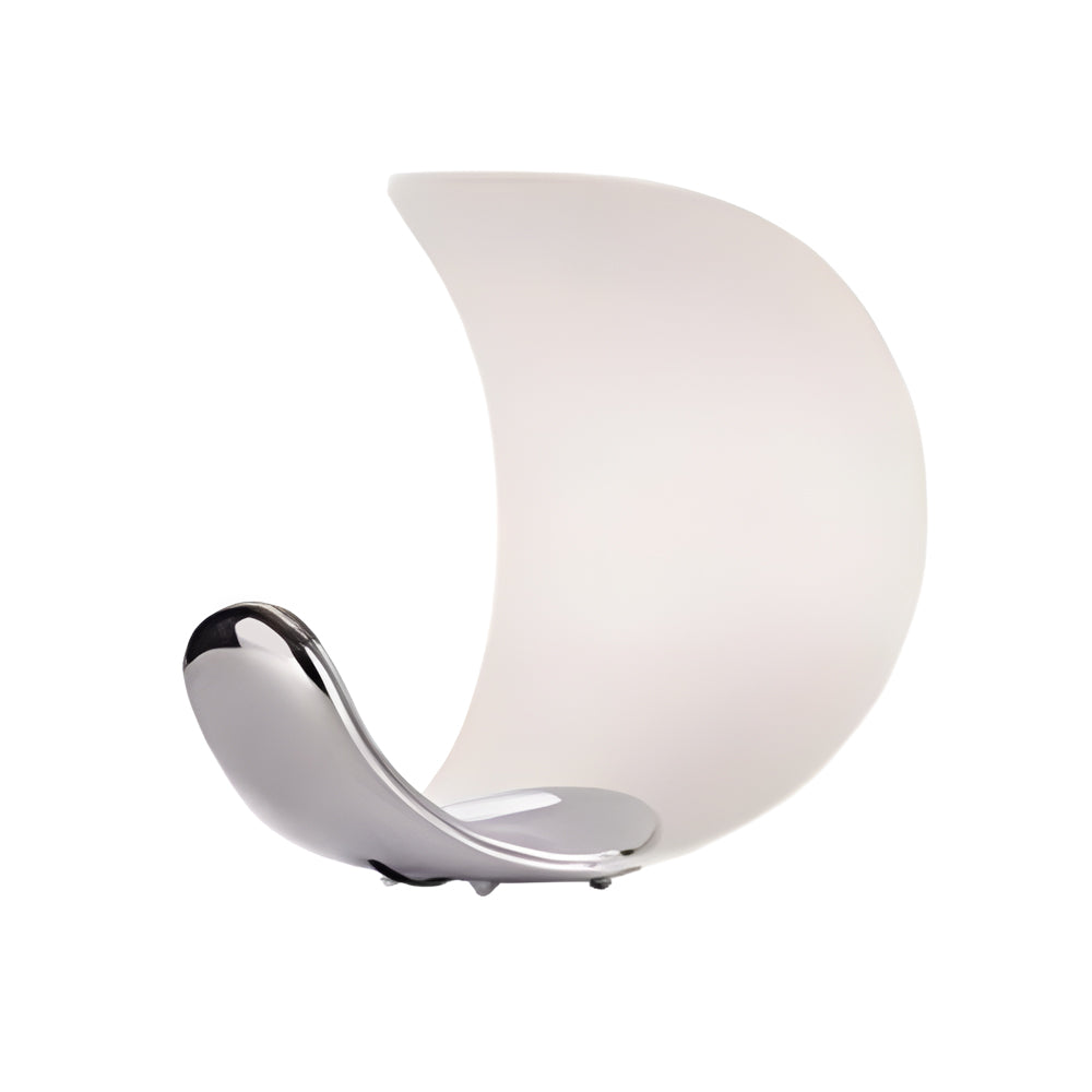 LumiMoon | LED Månelampe | Touch Dæmpning | 35x20x10 cm | Aluminium | 7W | 3000K | Moderne Design | Energieffektiv
