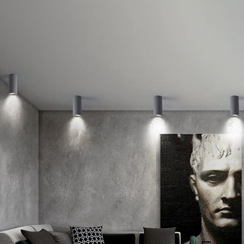Cement Loftslampe | Minimalistisk Design | Energieffektiv LED | Forskellige Størrelser og Farver | Passer til Indendørs Brug | Holdbar og