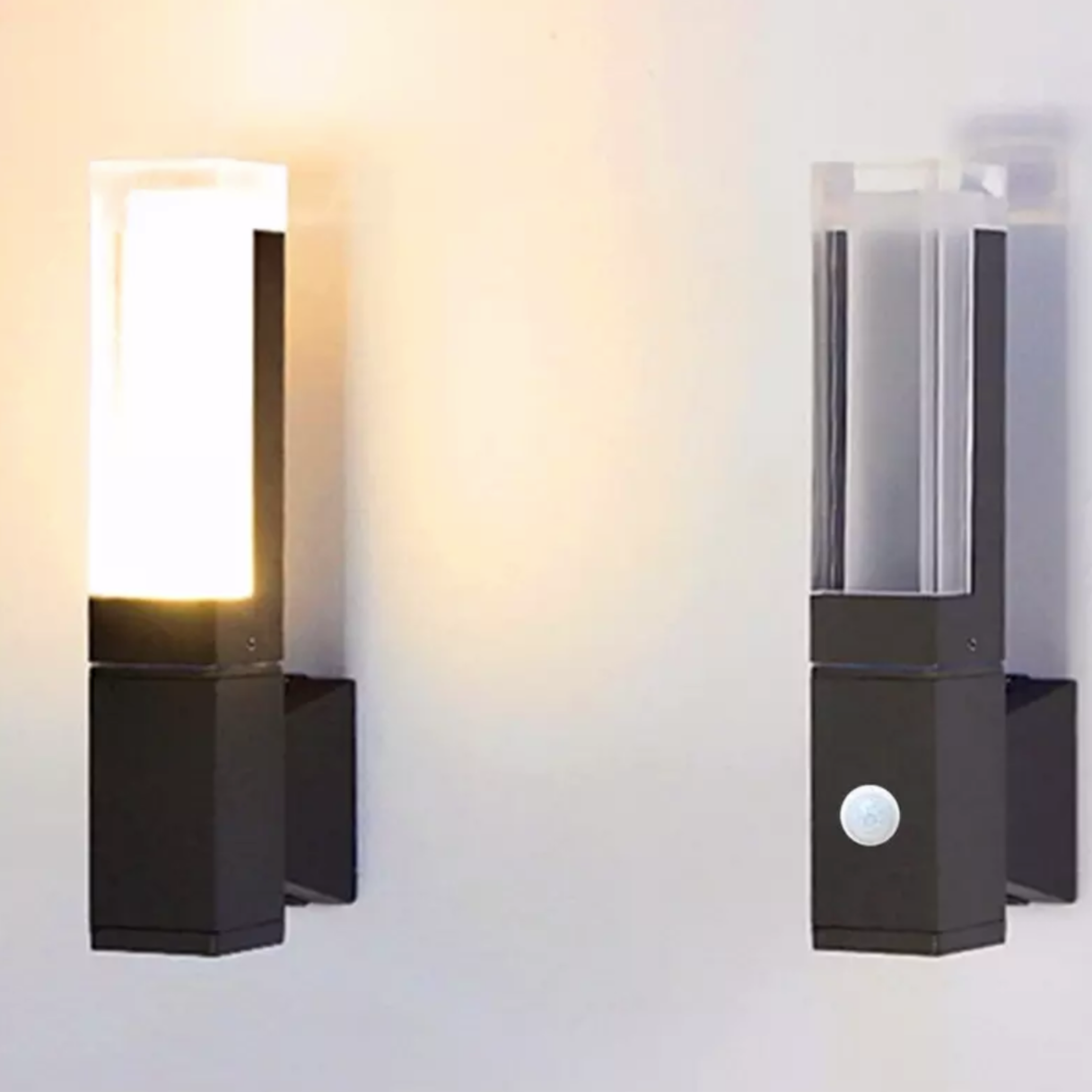 MotionGuard | Smarte udendørslamper med bevægelsessensor | LED vægbelysning | Vejrbestandig design | IP65 vandtæt | Energieffektiv | Automatisk