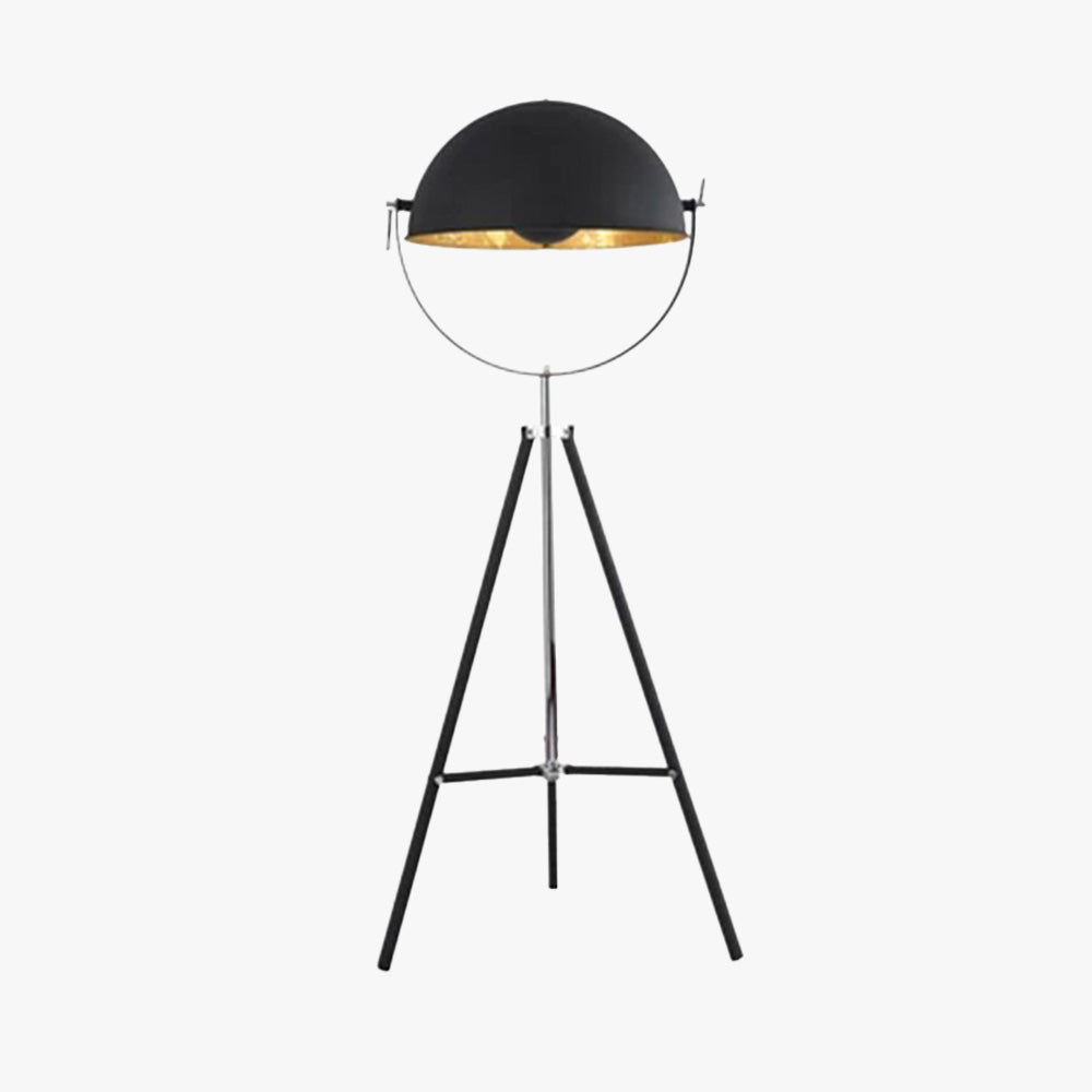 Relvena | Moderne Stativgulvlampe | Justerbar Skærm | Industrielt Design | Kvalitetsmaterialer | Fokus og