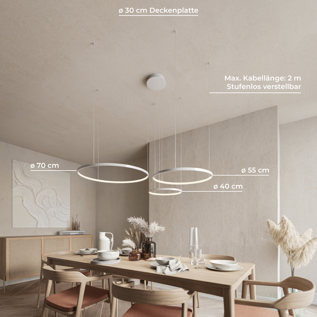 LED | Design Loftslampe | Elegant Hjemmebelysning | Moderne Stil | Jævn Lysfordeling | Energieffektiv | Stilfuldt Materialevalg | Velegnet til Alle