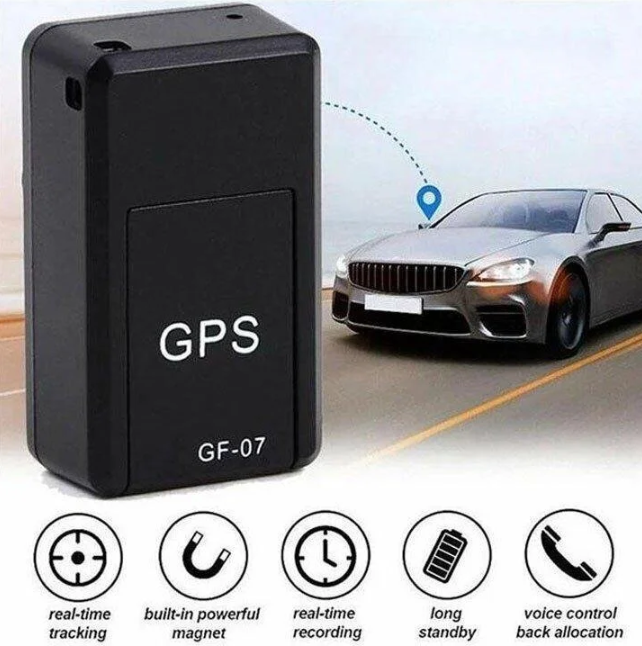 Magnetisk Mini GPS-Tracker | Realtidspositionering & Global Dækning | Lang Batteritid | Sort | ABS-plast | Vattentålig & Nem Installation