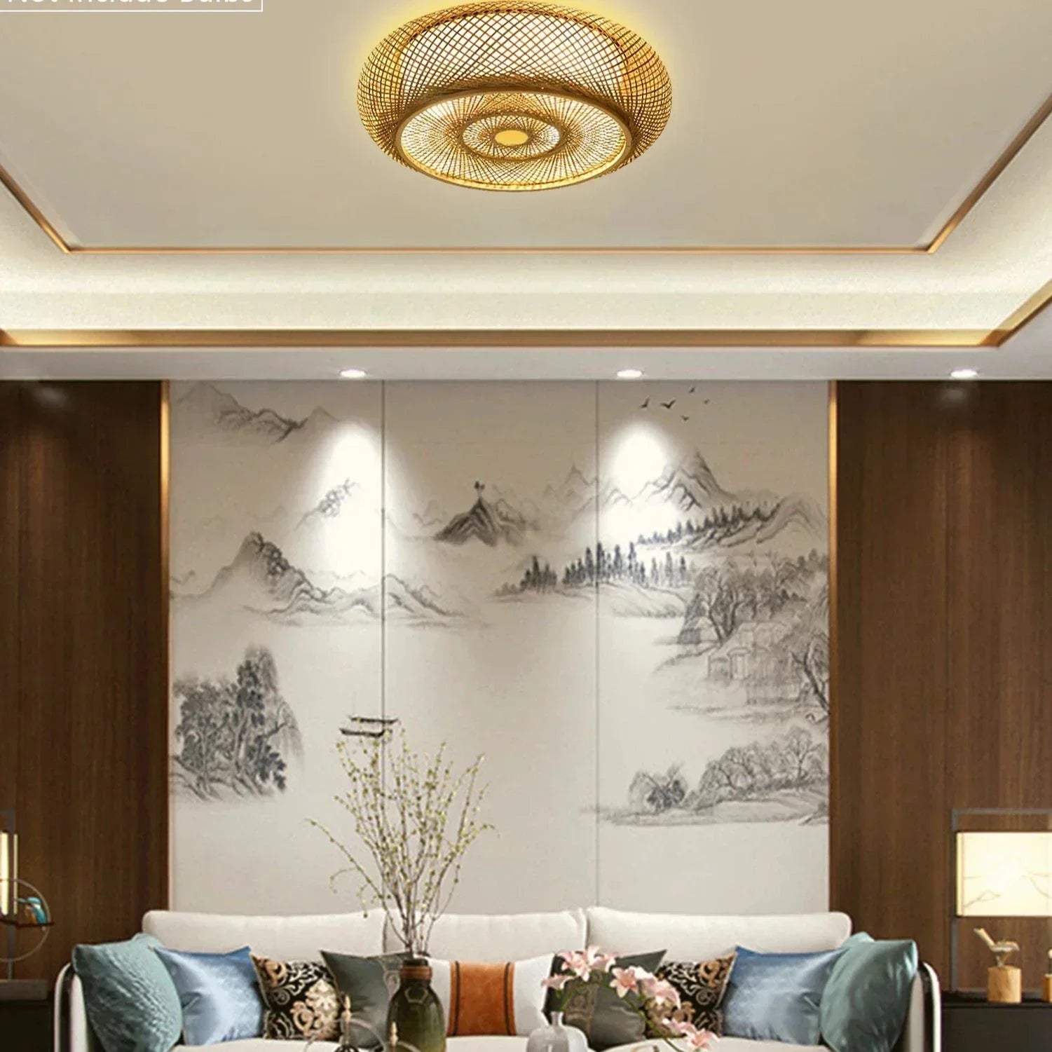 ZenLight fra Luminoir | Bambus Pendel | Naturligt Moderne Design | Miljøvenlig og Bæredygtig | Ideel til Stue, Soveværelse eller Kontor | Vælg