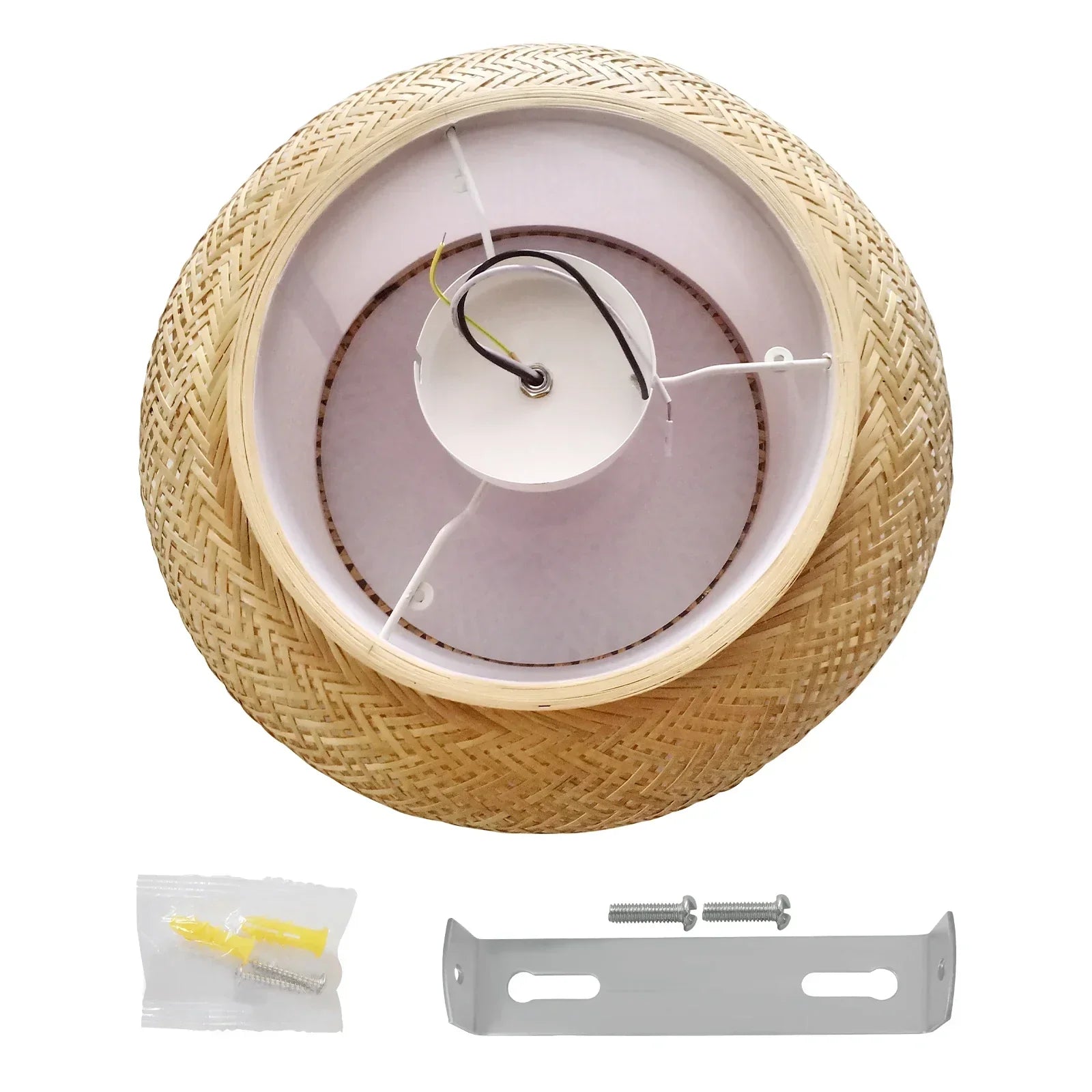 ZenLight fra Luminoir | Bambus Pendel | Naturligt Moderne Design | Miljøvenlig og Bæredygtig | Ideel til Stue, Soveværelse eller Kontor | Vælg