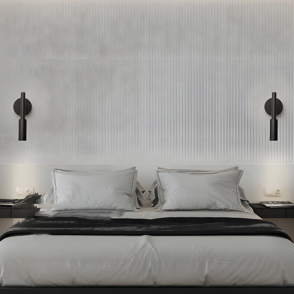 Tubino LED Væglampe | Justerbar Lysretning | 3 Farvetemperaturer | Sort/Hvid | 7W | Nordisk Design | Stue &