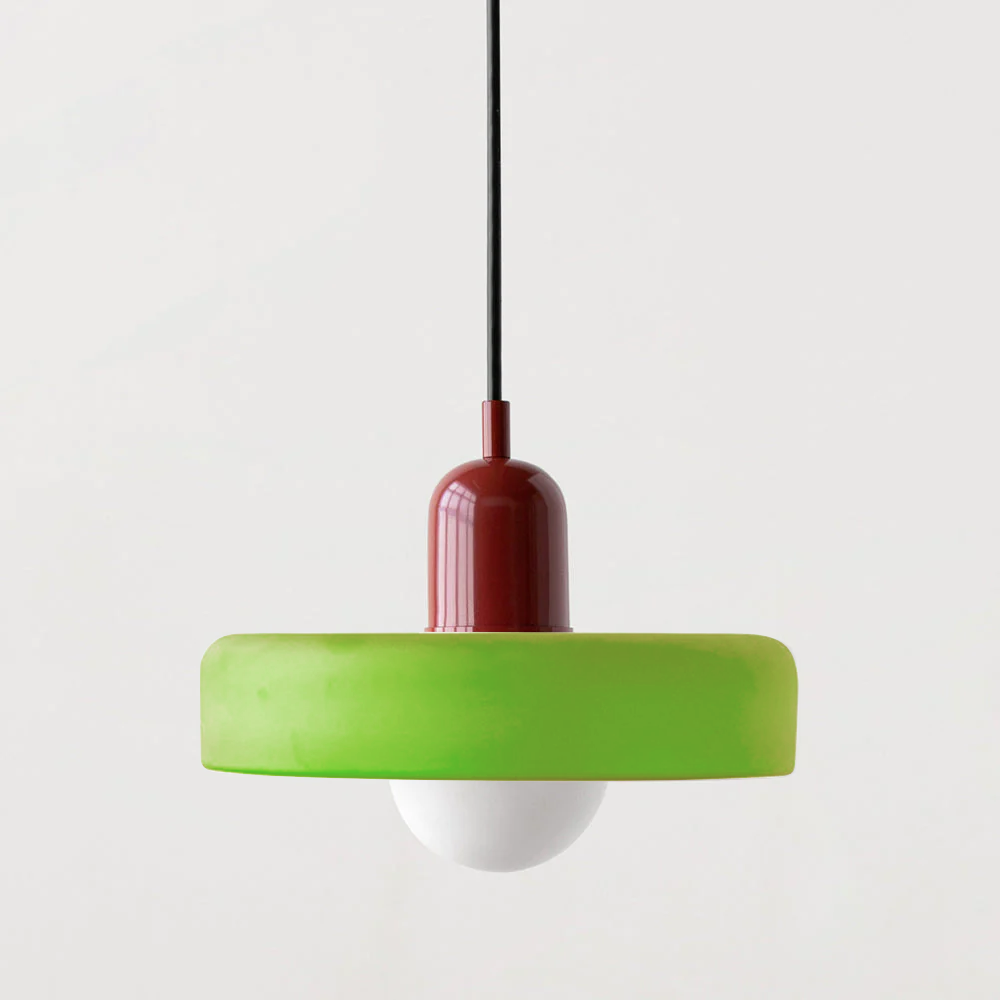 Artistic Ceiling Light | Colored Glass Design | Adjustable Hanging | Modern Home Decor Lighting