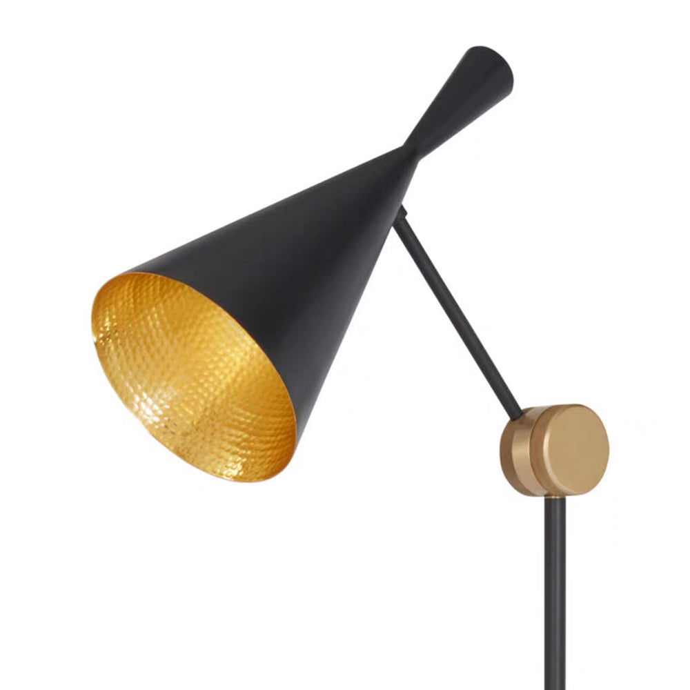 Dorviana gulvlampe | Moderne design | Justerbart lampehoved | Robust stel | Minimalistisk stil | Høj kvalitet | Perfekt til stue eller