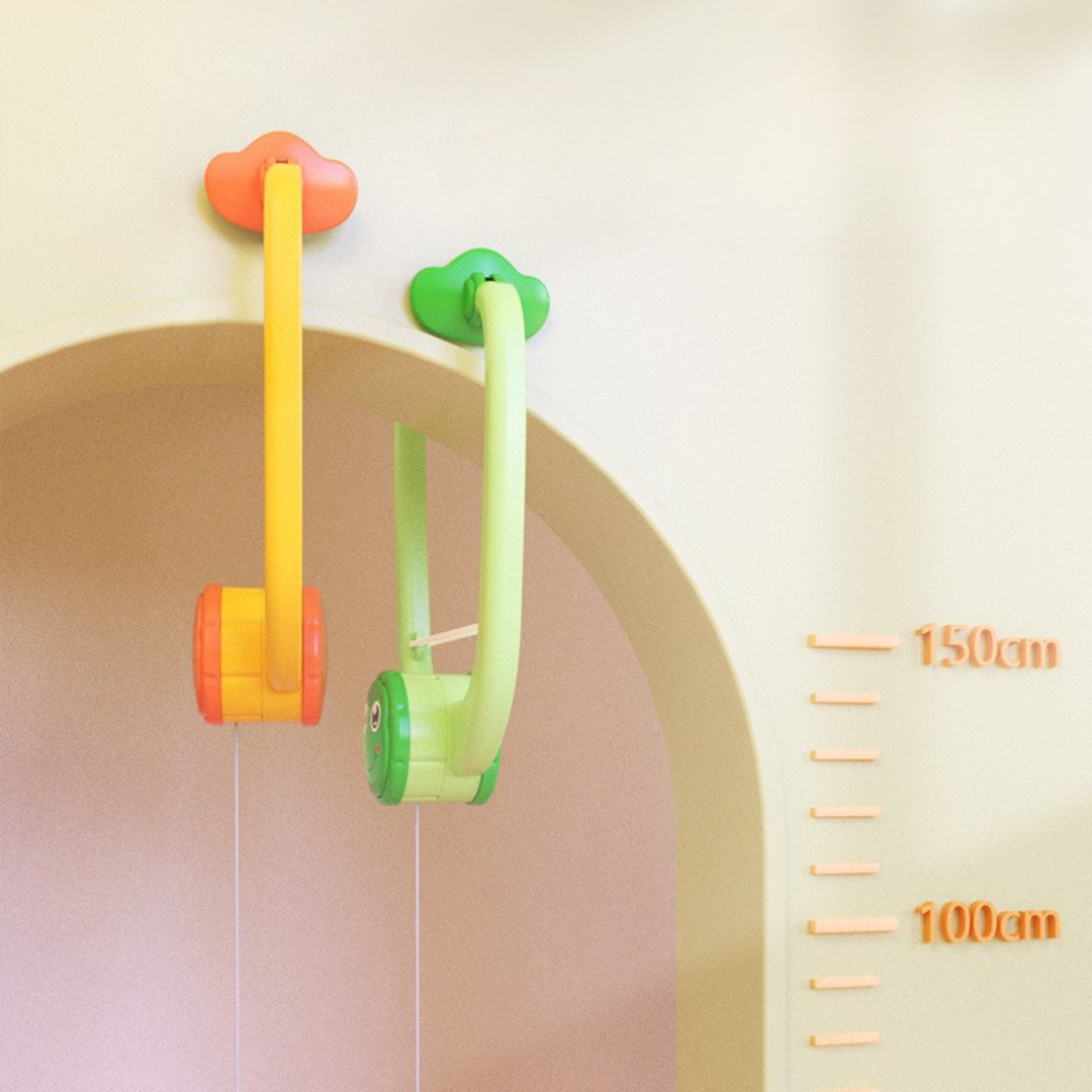 Dørkarm Pingis | Interaktivt Spil for Børn | Nem Montering | Inkluderer Paddler og Boll | Aktiv Indendørsleg | Udvikler Koordination og Fokus