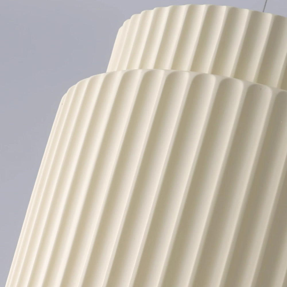 Bauhaus Moderne Hængelampe | Minimalistisk Design | Harpiksmateriale | Justerbar Højde | 1 E27 Fatning | Til Spisestue, Stue, Soveværelse | Elegant