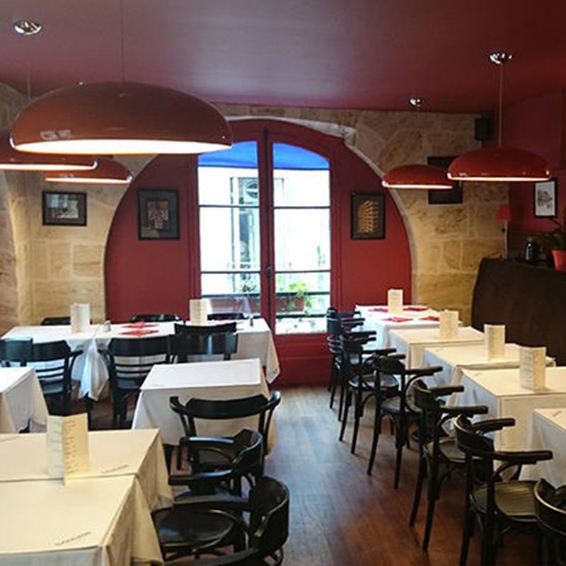 Luminoir Celestia | Moderne LED Belysning | Rund Hængelampe | Hvidmetal | Elegant Design til Soveværelse og Stue | Diameter 35/45