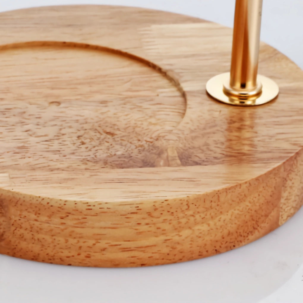 Dæmpbar stearinlysvarmer lampe | Blomstret glasskærm | 3 basismuligheder | 2 LED-pærer inkl. | Moderne nordisk design | 33x15cm | Velegnet til 14x9