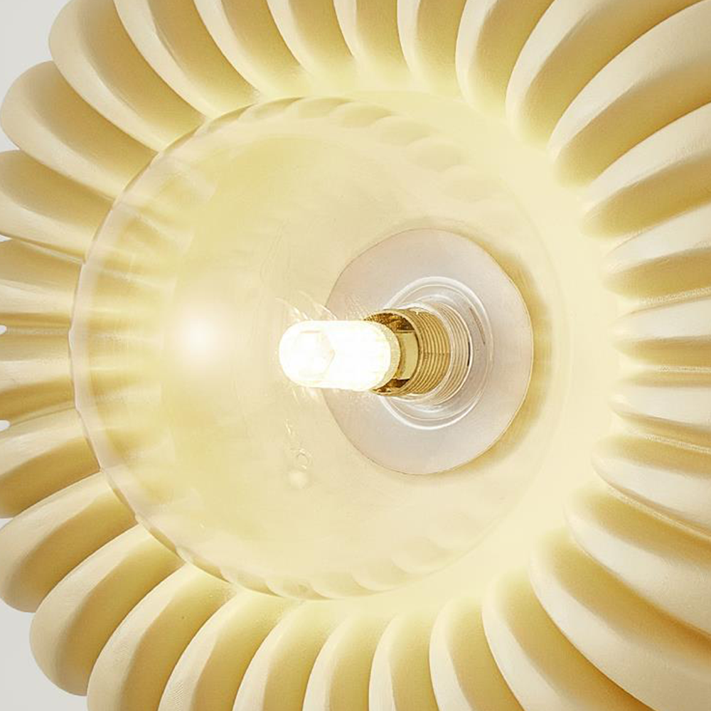 Fransk Inspirationsbelysning | Kreativ Harpiks Vægmonteret Lampe | E27 Fatning | Stilfuld Belysning til Korridorer | 150 cm Justerbar