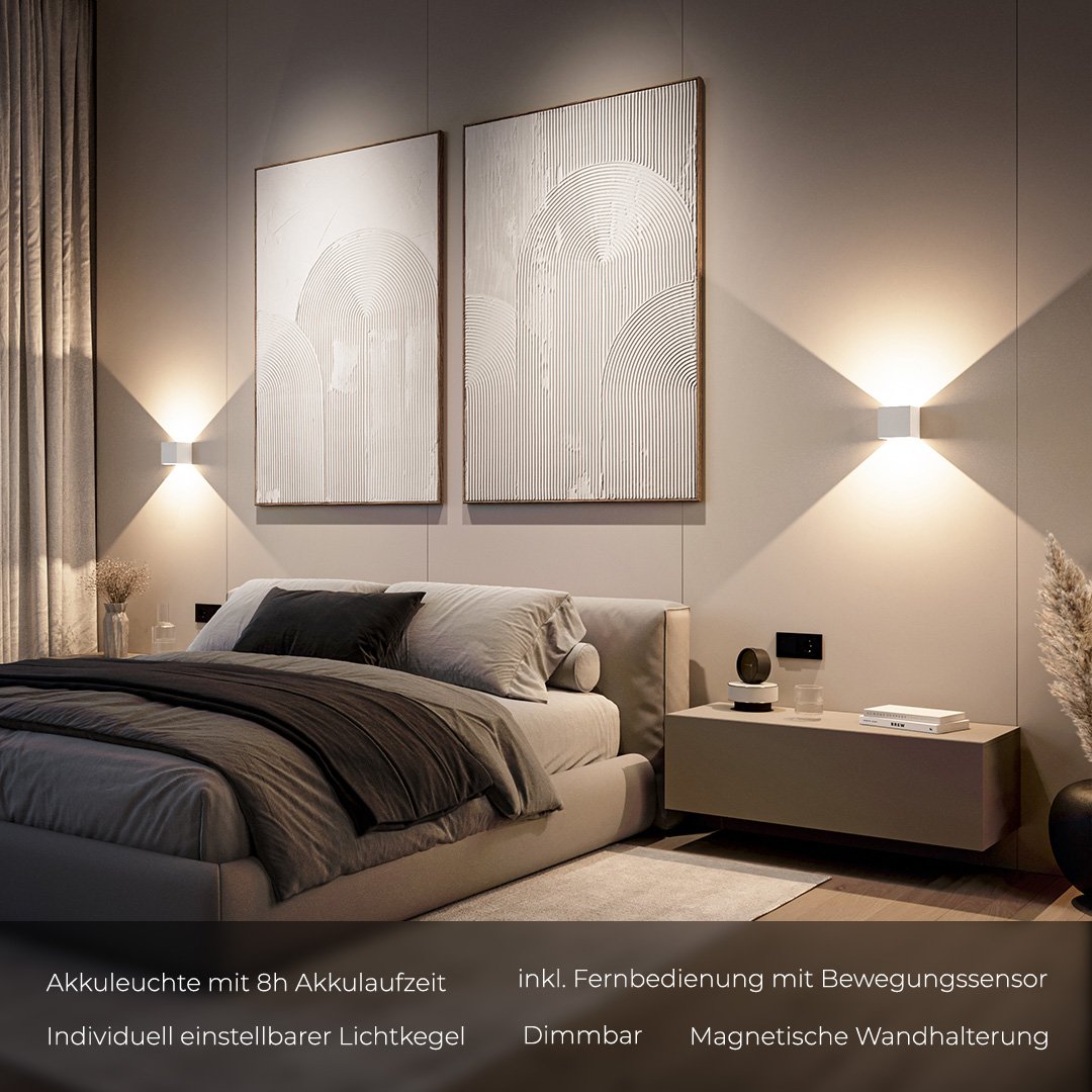 XENA Moderne LED Lampedesign | Elegant Vægbelysning | Energibesparende | Holdbart Materiale | Nem Installation | Stue & Arbejdsrum | Skaber