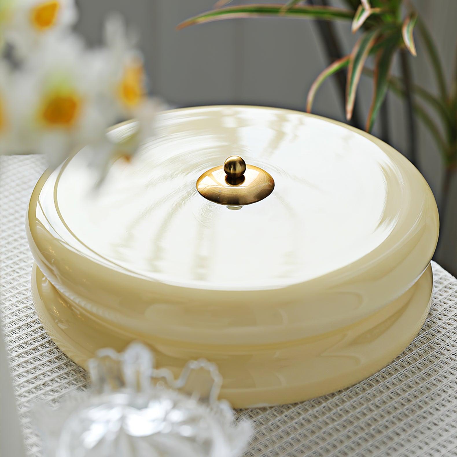 Art Deco loftslampe | Vintage design | Geometrisk elegance | Lysmuligheder 3000K-6000K | Integreret LED | Jern, metal og glas | UL, ETL, CE