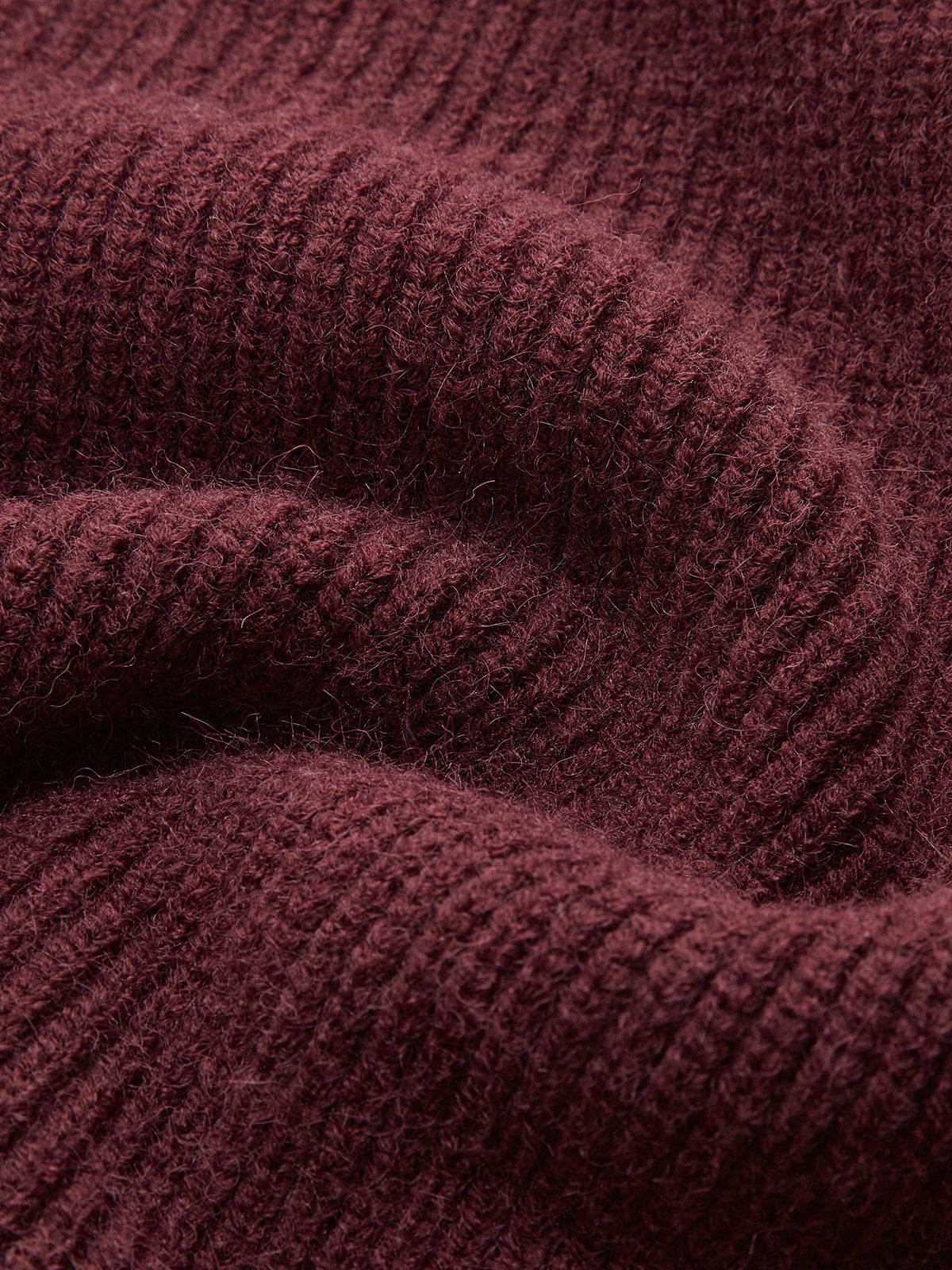 Flyt Fokus | Oversized Mock Neck Striktrøje med Elegant Design til Kvinder | Behagelig Pasform | Varm og Hyggelig til Kolde