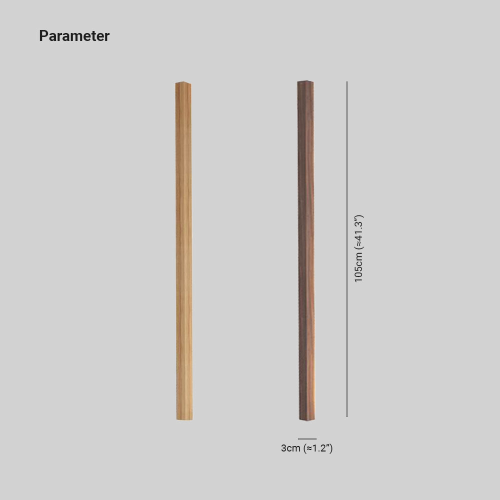 Ozawa Skandinavisk Gulvlampe | Valnød | 5 LED lyskilder | Keramik & Metal | Til Soveværelse og Stue | IP20 | Saml Selv | Moderne