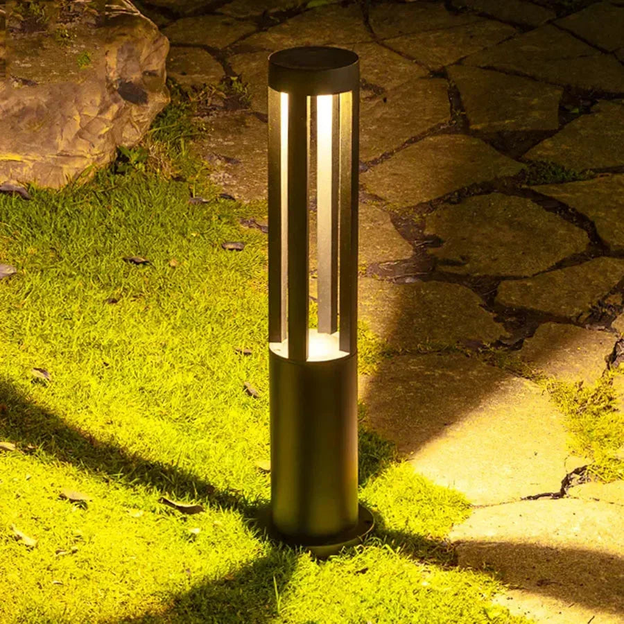 Luminoir StoneGlow | Vandtæt LED Udendørs Lampe | Elegant Design | Energieffektiv | Vejrbestandig Aluminium | Ideel til Havegange og Terrasser