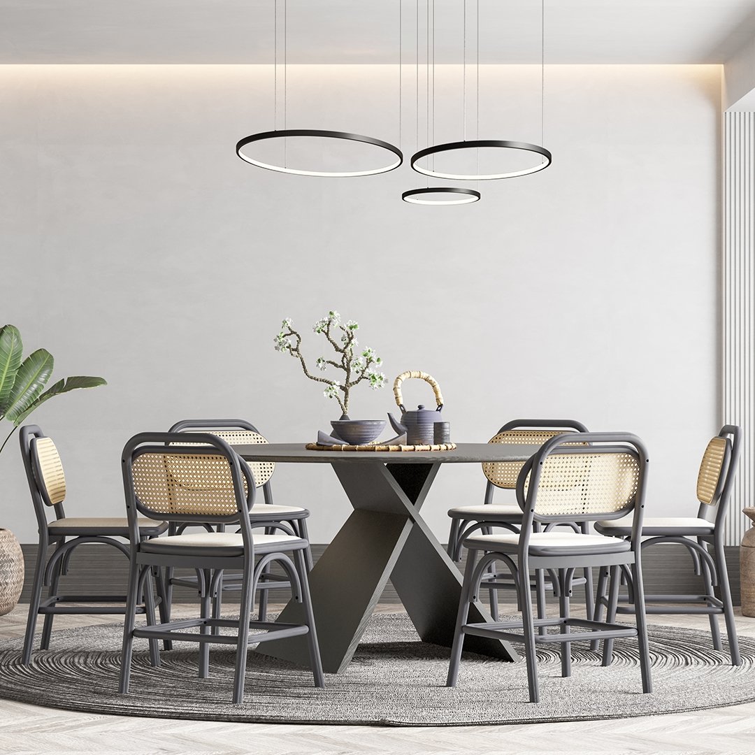 LED | Design Loftslampe | Elegant Hjemmebelysning | Moderne Stil | Jævn Lysfordeling | Energieffektiv | Stilfuldt Materialevalg | Velegnet til Alle
