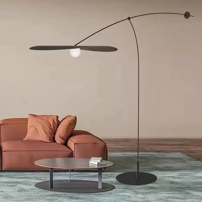 Rovenia | Slank Buelampe | Elegant Design | Moderne Interiør | Effektiv Belysning | Høj Kvalitet | Perfekt til Stue og Kontor | Let