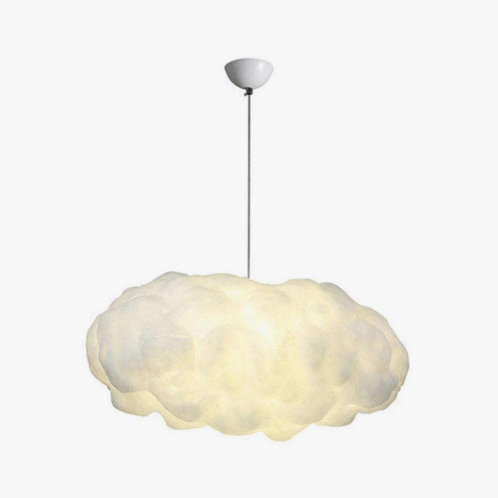 Cloudy Pendel Lampe | Moderne LED Design | Blødt Diffust Lys | Minimalistisk Indretning | UL CE SAA Certificeret | Fastmonteret | Jern Metal Bomuld