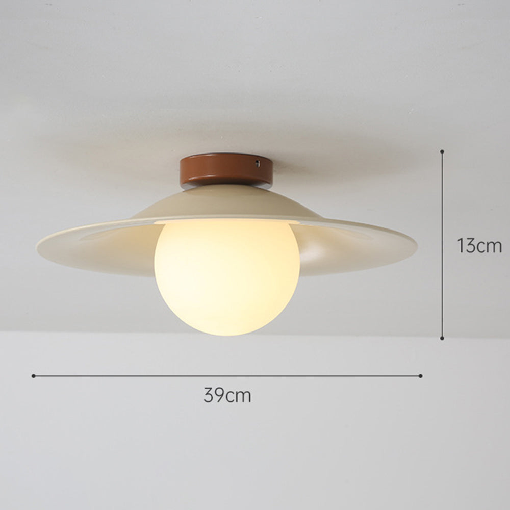 Elegant Retro Jernloftslampe | Justerbare LED Farvetemperaturer | Tidløs Design Til Stue og Entre | CE & UL Certificeret | Stilfuld Belysning Til