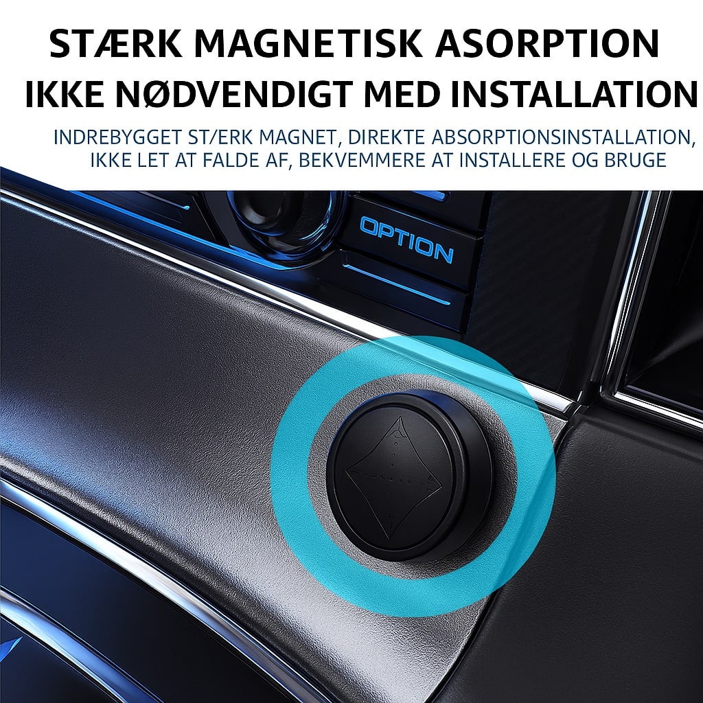 Geopod til bil | Magnetisk Mini GPS-tracker til Live