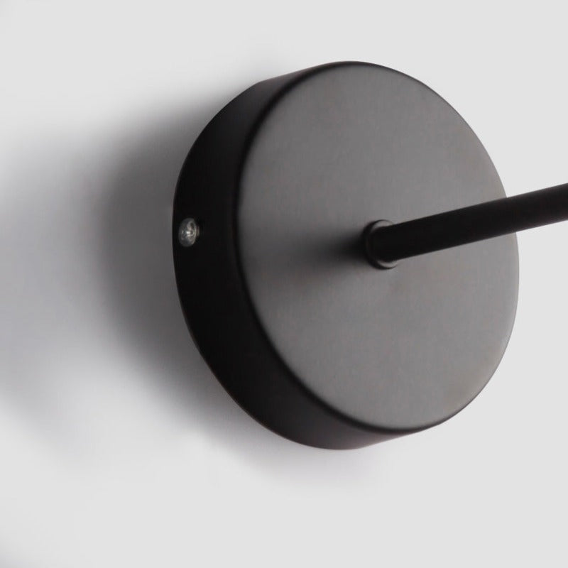 Brady Moderne LED Væglampe | Justerbar | Sort Finish | Ideel til Spisestue, Stue eller Soveværelse | Indendørs Belysning | Drejeligt Design