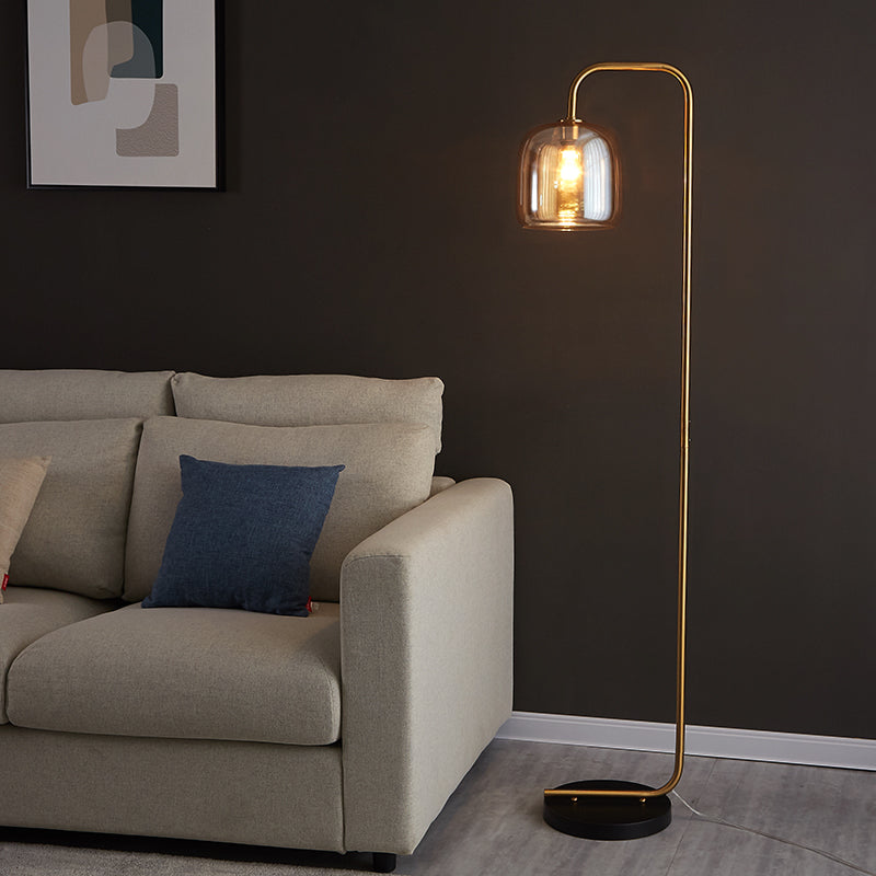 Tarvienne | Moderne gulvlampe | Stilrent design | Effektiv belysning | Holdbar konstruktion | Ideel til stue og