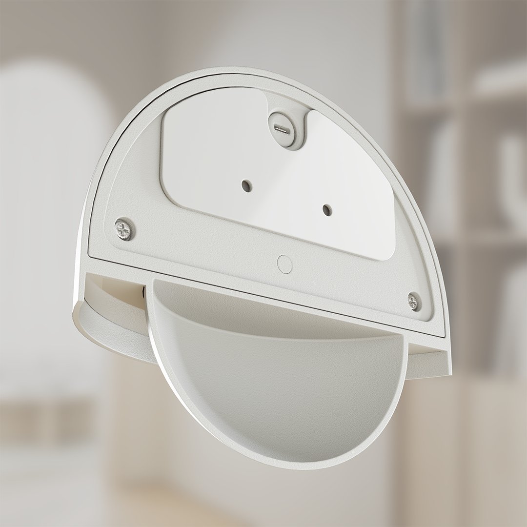 APOLLO | Mat Sort Moderne Væglampe | Justerbar Læsebelysning | Høj Kvalitet Metal