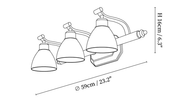 Olivia | Glass Wall Lamp