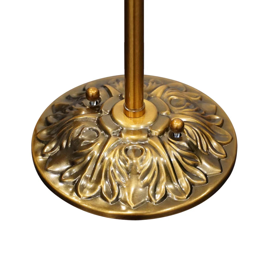 Liora | Vintage Glasloftlampe | Eloise | Justerbar Messing finish | Loftbelysning | Retro Design | Stue | Soveværelse | Køkkenø | Spisestue | E26