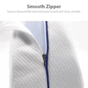 Knæpude der aflaster knæ, ryg & hofte - memory skum 25x21x13 cm. m/aftageligt betræk