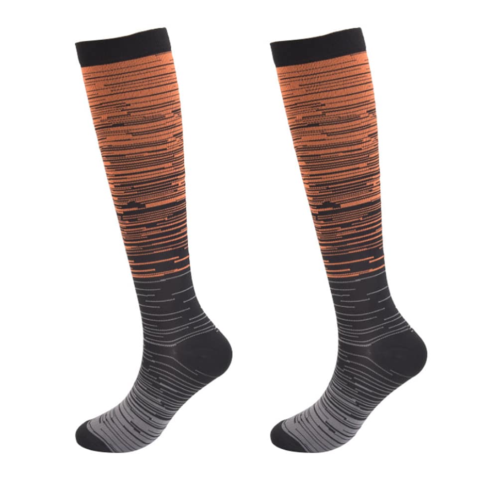 Støttestrømper / kompressionsstrømper - Melerede - flere flotte