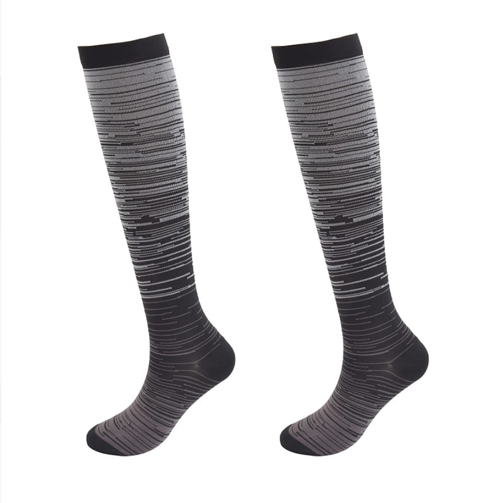 Støttestrømper / kompressionsstrømper - Melerede - flere flotte