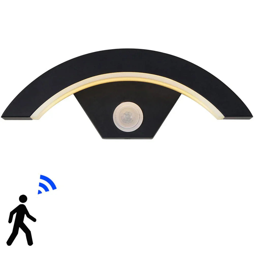 Luminoir Bevægelsessensor Væglampe | Udendørs | Vandtæt | Sensorstyret | LED Belysning | Intelligent Lys | Energisparende | Moderne Design