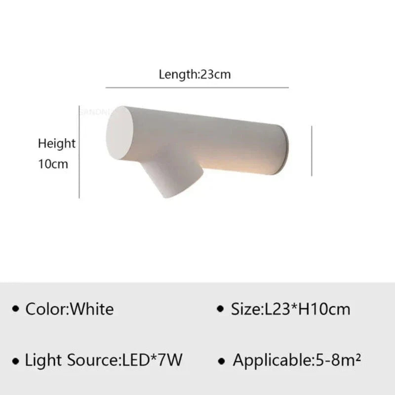 LumiVista | Modern LED udendørs væg | Energieffektiv | Holdbar design | Avanceret belysning | Perfekt til terrasse, havegange & indkørsel | Stilfuld