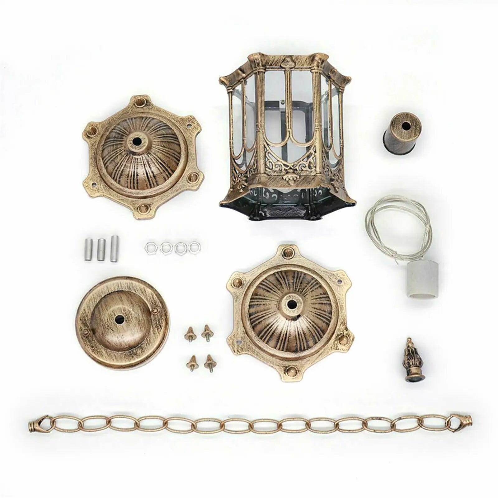 RetroLux | Vintage Inspireret | Justerbar Højde | Metal | 21-30W | Nostalgi | Indretning | Håndlavet Design | Elegant Finish | Perfekt til Stue eller