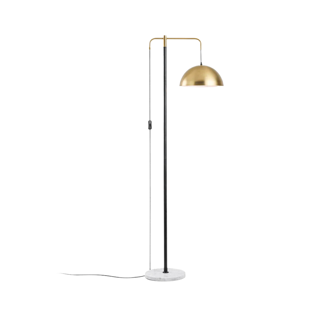 Filenria | Moderne Gulvlampe | Slankt Design | Høj Kvalitet | Ideel Til Stue, Læsehjørne Eller Soveværelse | Let At Installere | Stilfuldt Udseende
