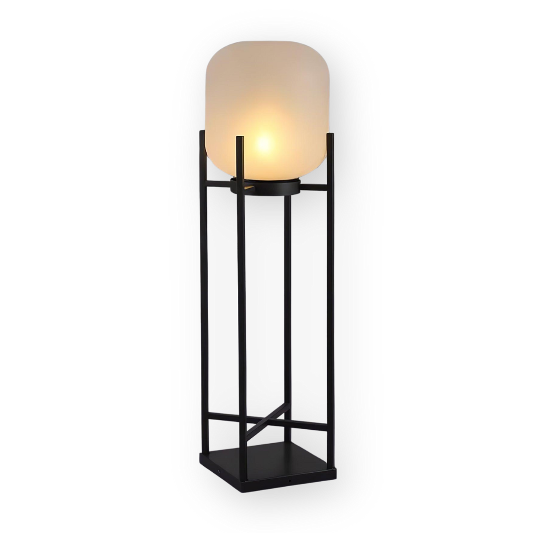 Robust udendørs LED-lampe | Rustfrit stål | IP65 vandtæt | Moderne design | Til have og terrasse | Kablet eller solcelledrevet | Holdbar kvalitet